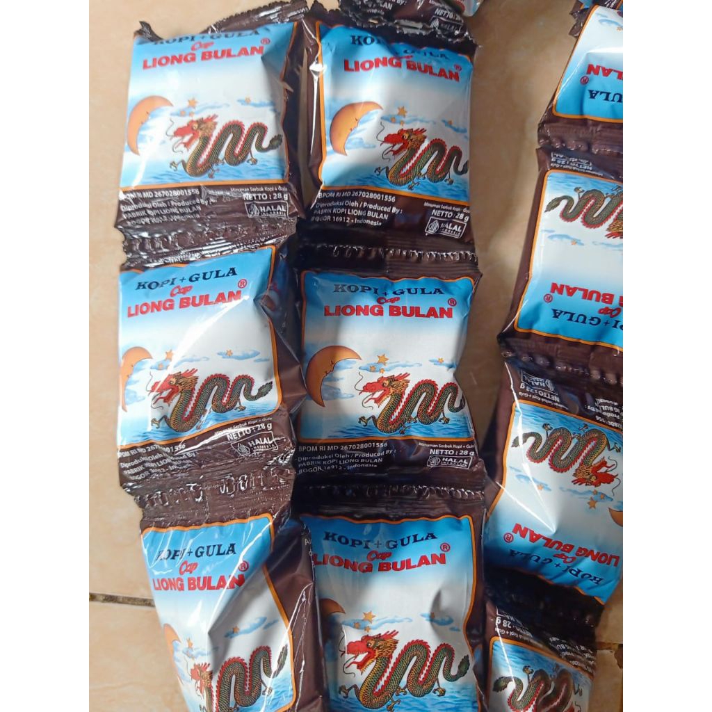 

Kopi + Gula Liong Bulan 10sachet