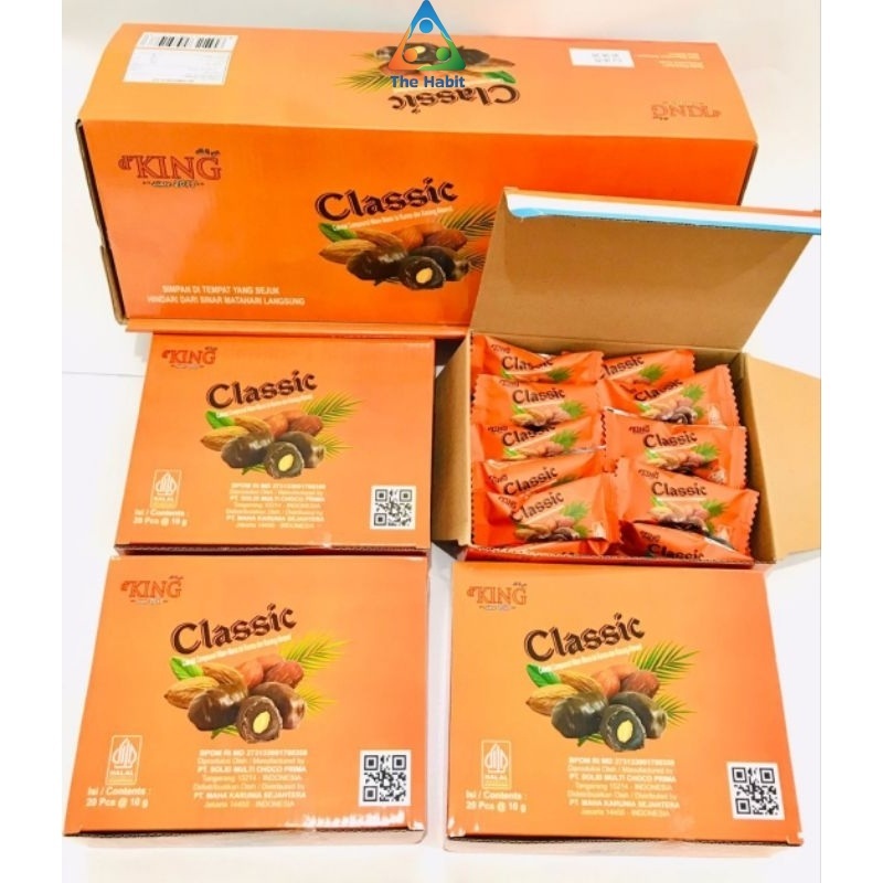 

(The Habit) Cokelat King Classic Kurma Almond 1 Pack