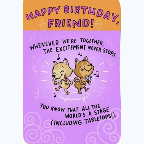 GREETING CARD- HALLMARK- BIRTHDAY CARD - HAPPY BIRTHDAY MIGHTY QUEEN