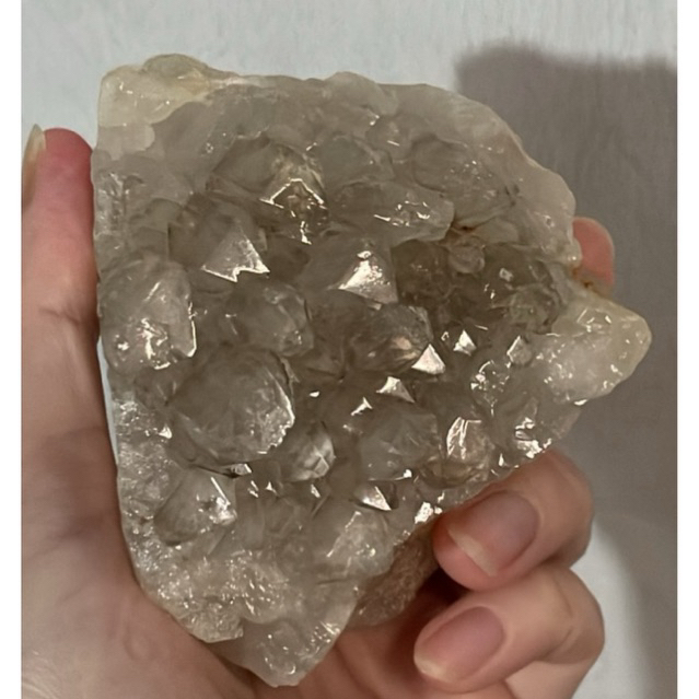 Batu Kristal, Kristal Geode RARE, Batu alam asli, Batu alam Crystal cluster , Pajangan Kristal