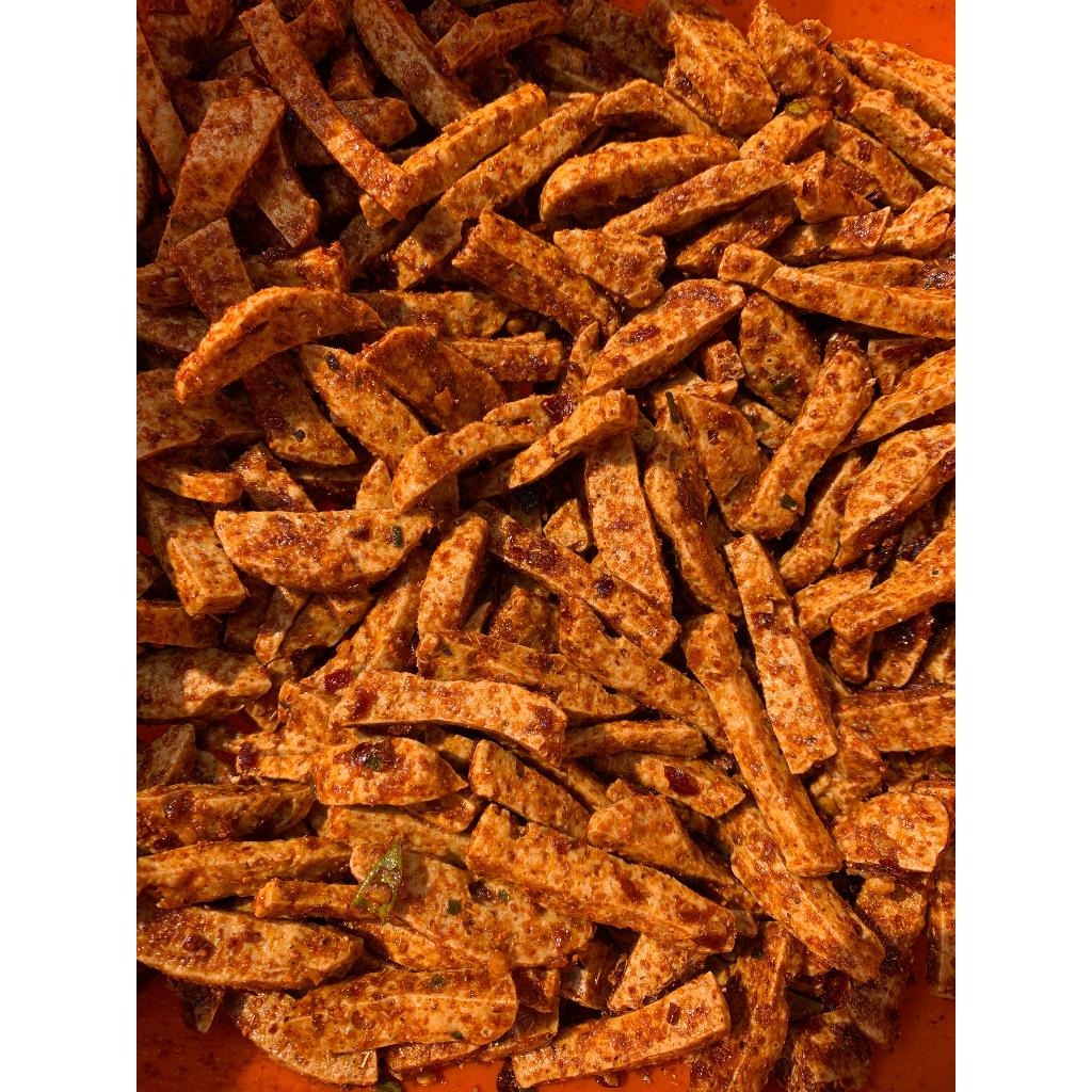 

basreng pedas cikruh daun jeruk 250 gram renyah gurih cemilan dan jajanan viral Y&H snack it