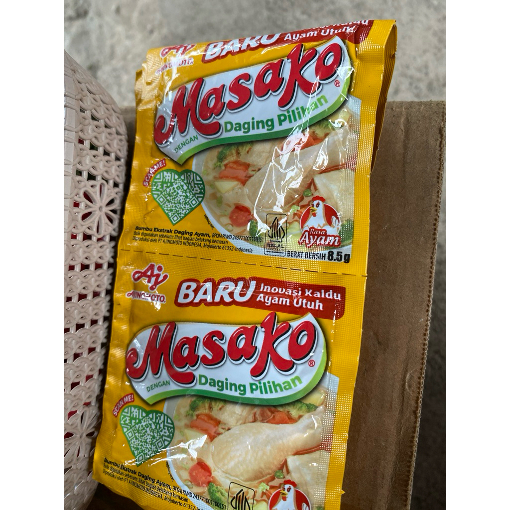 

Cahayadstore 1 Renteng Masako Ayam/Sapi Isi 12Pcs