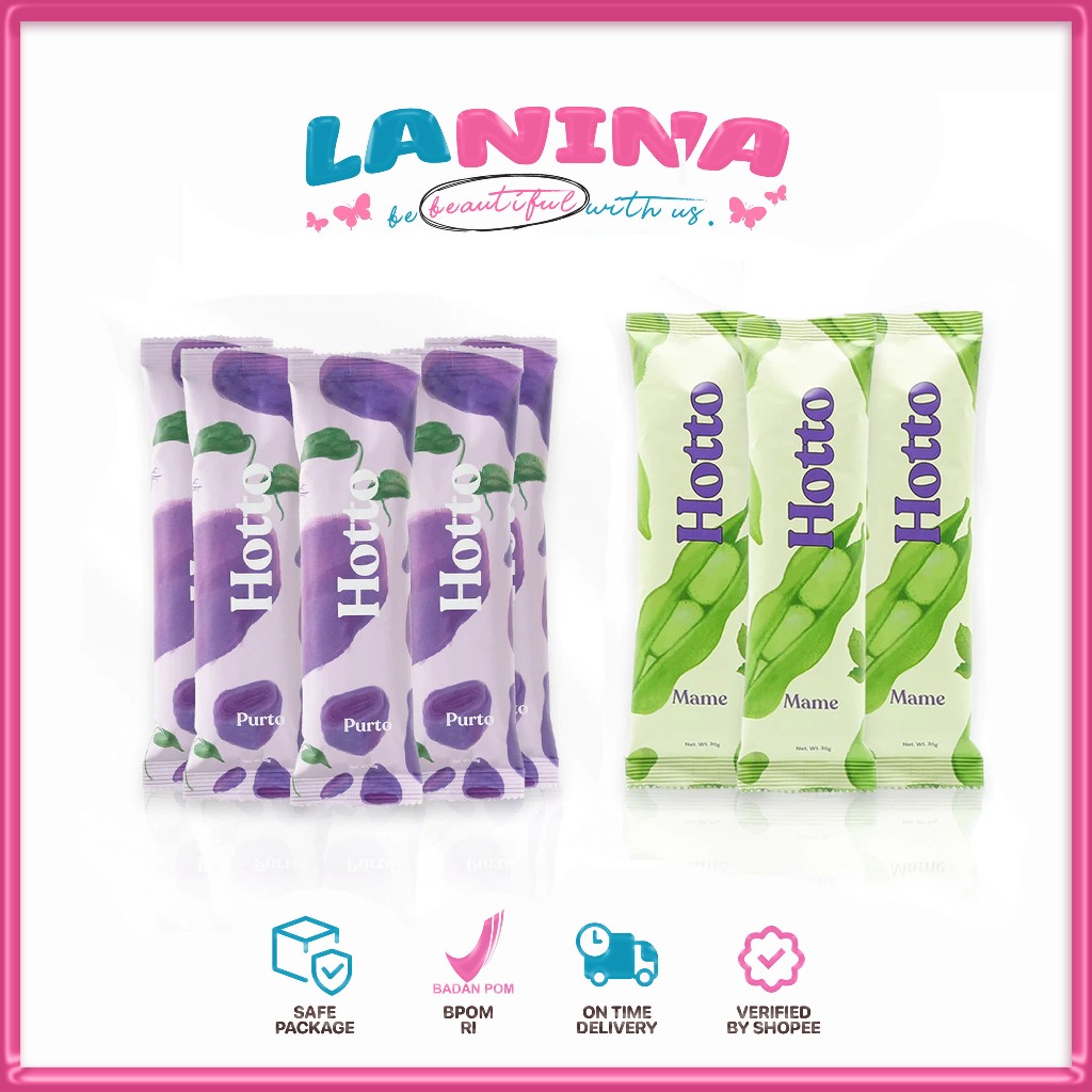 

LANINA - Hotto Purto Sachet UBI UNGU | EDAMAME