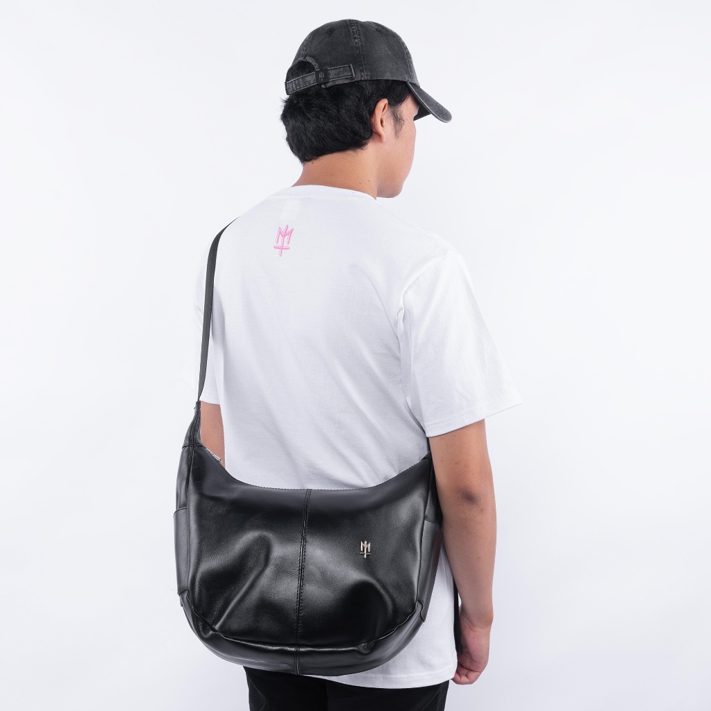 SAMHAYN MATERNAL DISASTER BLACK SLING BAG TAS SELEMPANG & BAHU PRIA ORIGINAL