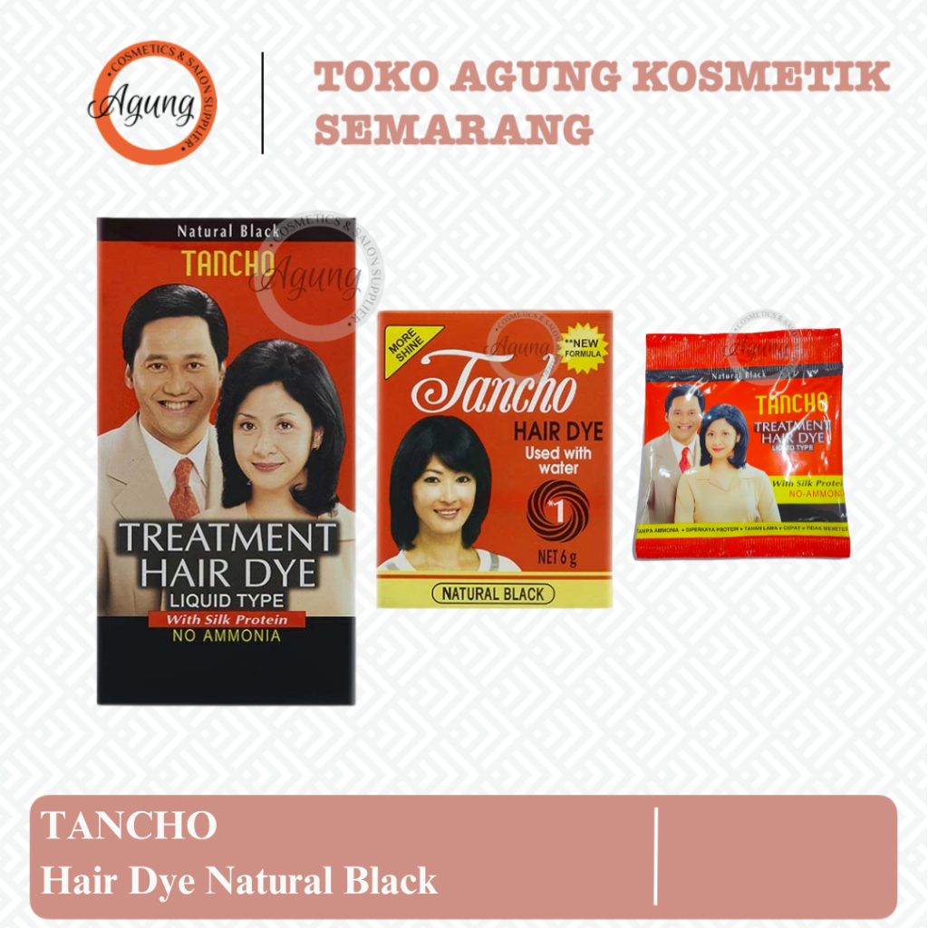 [AGUNGSMG] - Semir Tancho cair/bubuk penghitam rambut