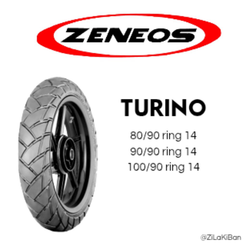Ban Luar Ban Motor ZENEOS TURINO  80/90-14 90/90-14 100/90-14