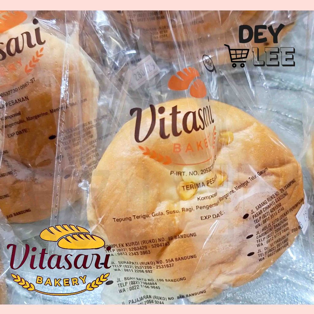 

VITASARI Roti Jagung Satuan Bandung