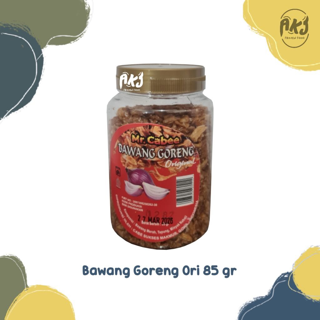 

Mr Cabee Bawang Goreng 85gr