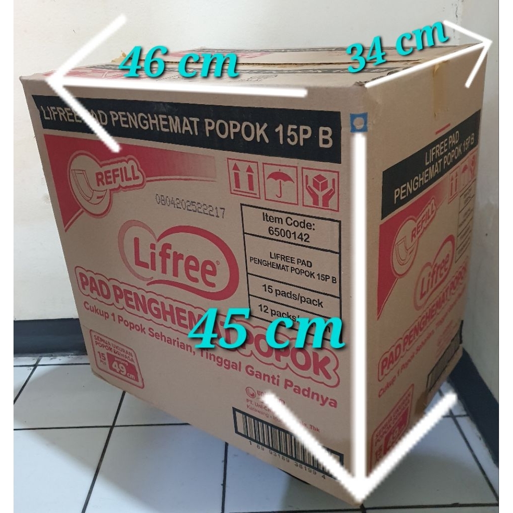

Kardus Packing Besar Jumbo Bekas 46 cm x 34 cm x 45 cm