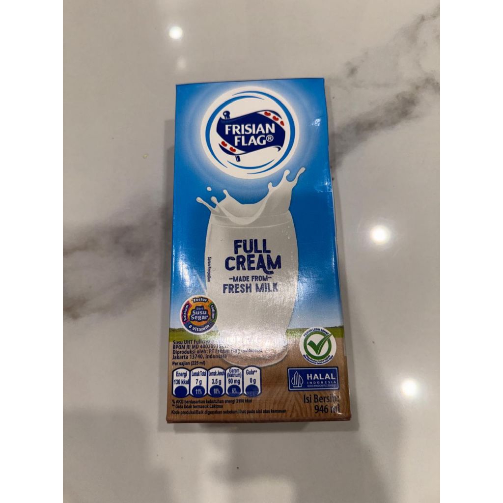 

Susu Frisian Flag Full Cream 946 ml, Susu Full Cream