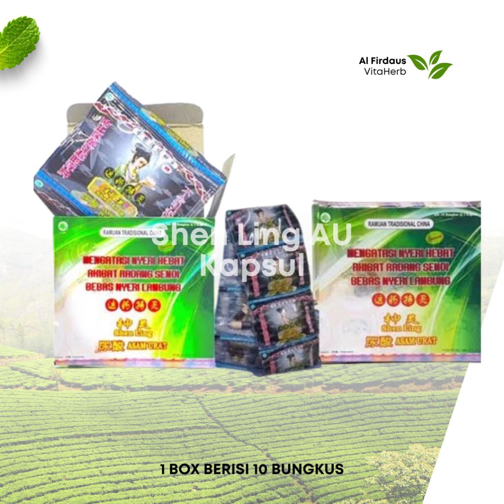 

Shen Ling AU Kapsul isi 10 Bungkus | 2 Kapsul per Bungkus