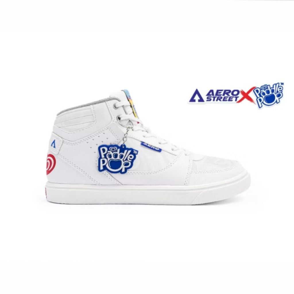 Sepatu Aerostreet x Paddle Pop / KFC (Putih) / Khong Guan (Size 40)