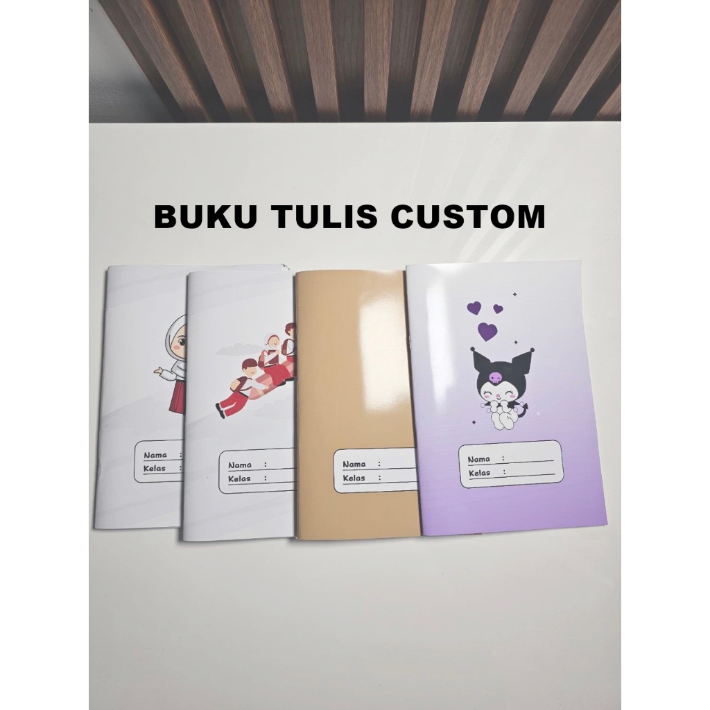 

Buku Sekolah Buku Tulis Buku Anak Sekolah Custom (Bisa Custom Nama, Jadwal Pelajaran)