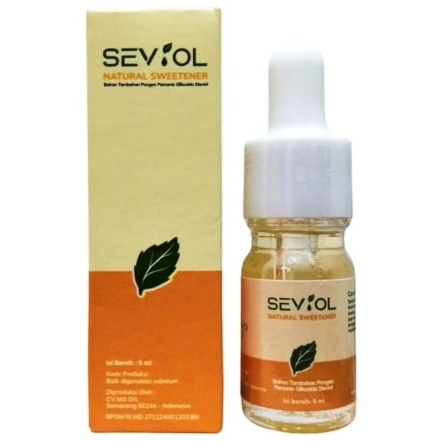 

SEVIOL Natural Sweetener (5ml) - Bahan Tambahan Pangan Pemanis Alami Glikosida Steviol