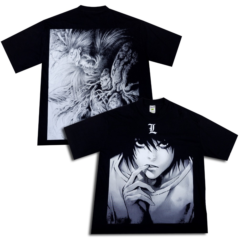 LAWLIET DEATH NOTE ANIME MANGA KAOS OVERSIZE