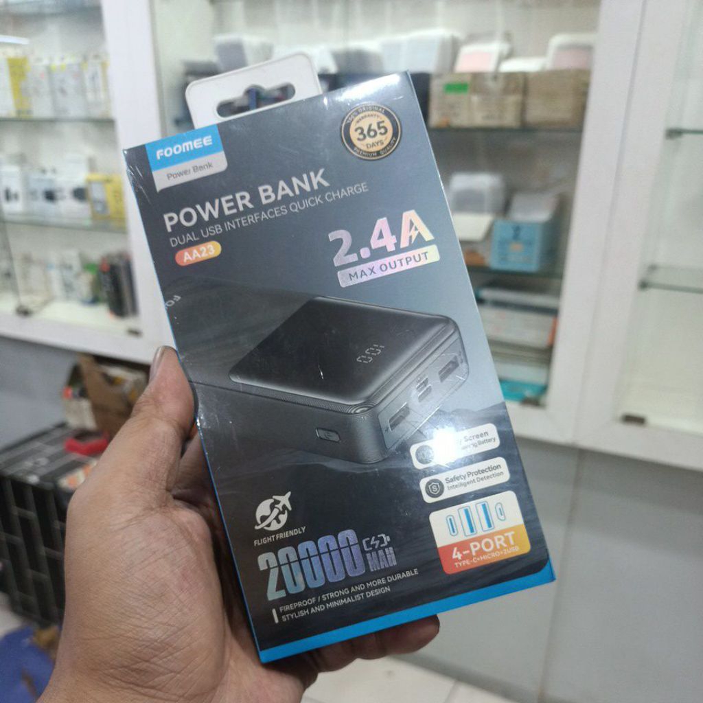 power bank foomee 20.000 mah