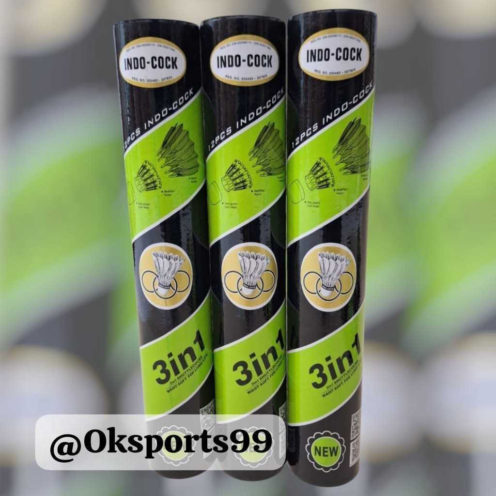 Cock Badminton / Cock Bulutangkis Indocock Hijau