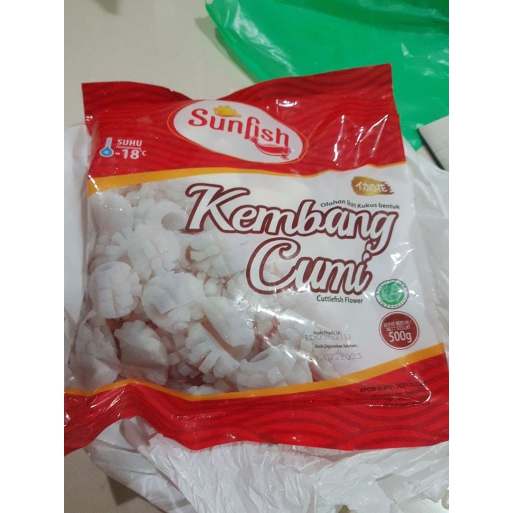 

Sunfish kembang cumi 500gram