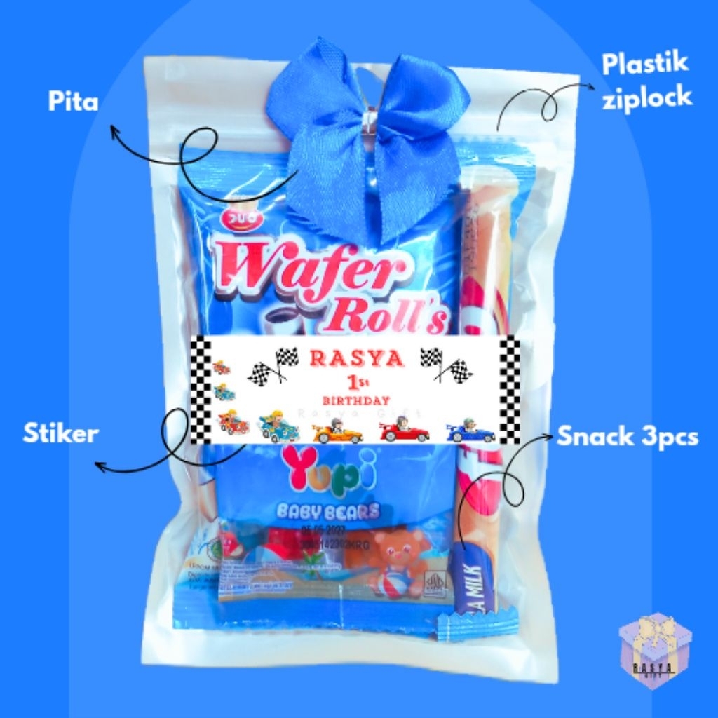 

Mini Gift Snack Tema Biru/ HAMPERS MINI/ SNACK ULANG TAHUN CUSTOM/ Bisa Instan/Hampers 17 Agustus