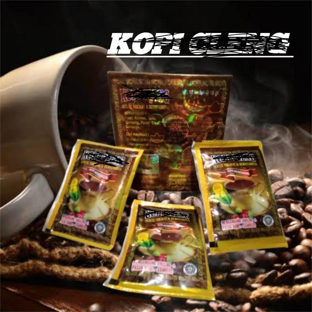 

KOPI CLE-NG HARGA 1 SASET/KEMASAN