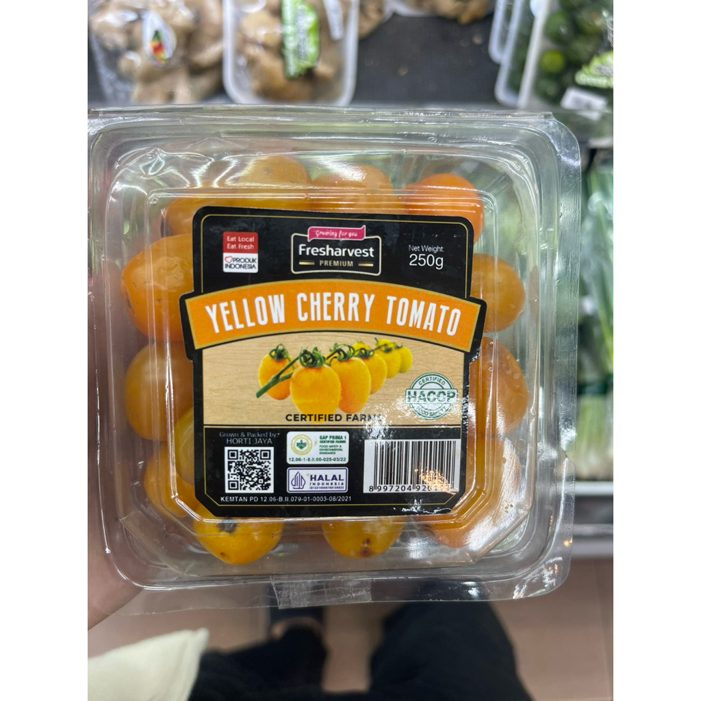 

Tomat Cherry Kuning | Tomat Cherry Yellow Fresharvest 250gram