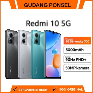 Xiaomi Redmi 10 5G ( 4/128 GB ) Ram 4GB Rom 128GB Garansi Resmi