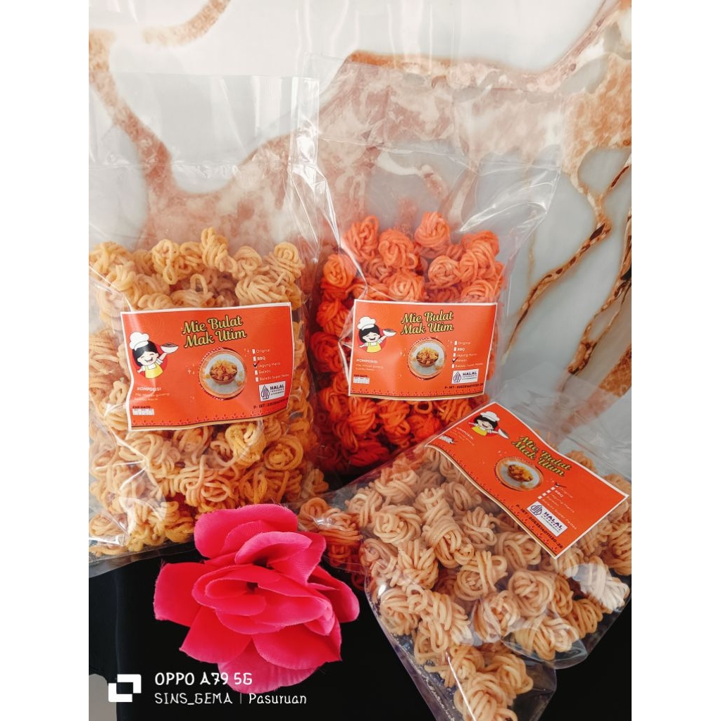 

Mie Bulat Kriyuk isi 500gr