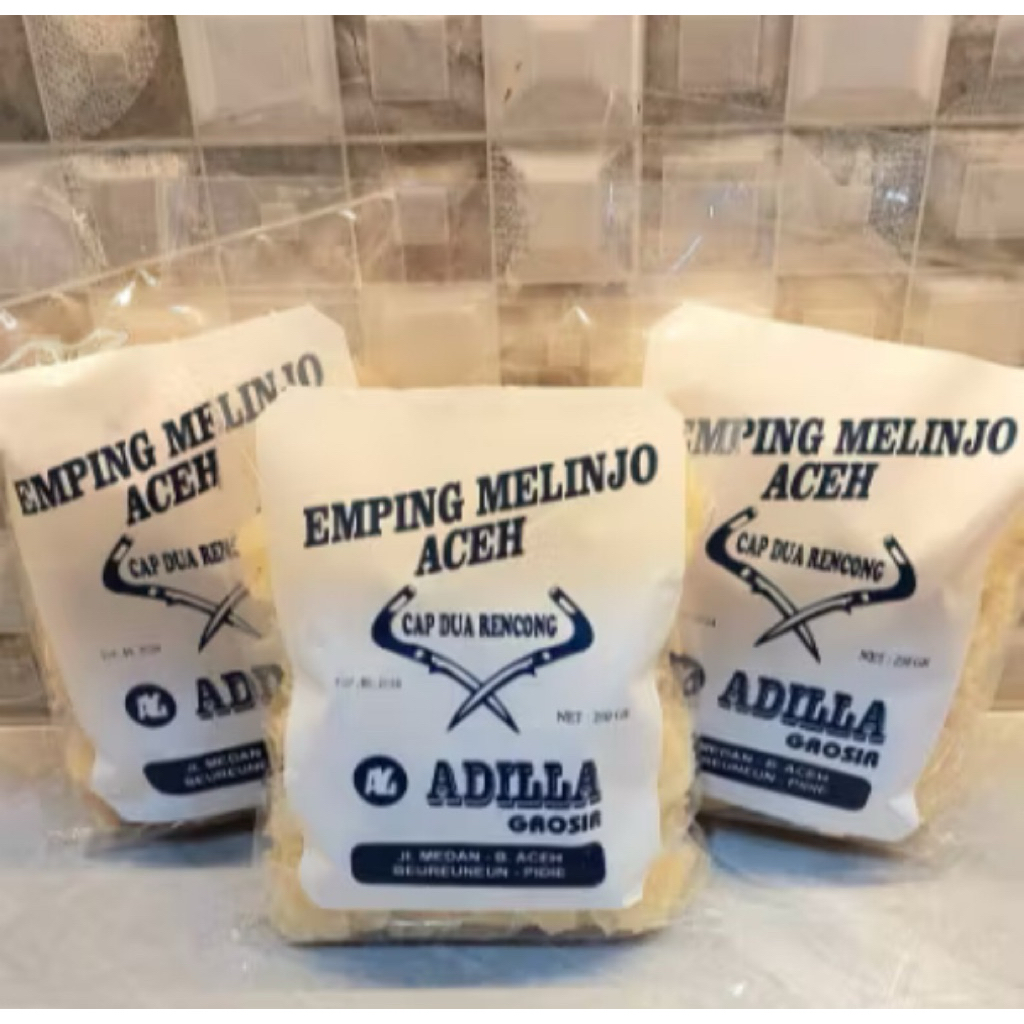 

Emping Aceh Kualitas Super Tipis Grade A Melinjo Aceh - 1kg