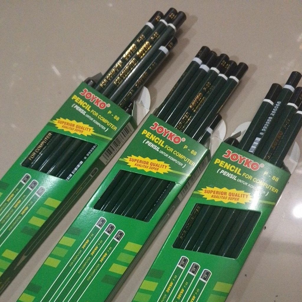 

(1 pak) isi 12 pcs pensil JOYKO 2B p-88