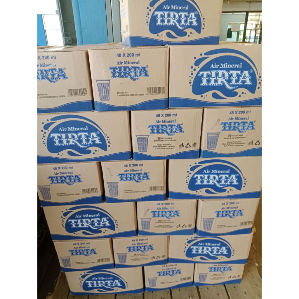 

Air Minum Tirta Cup 200ml - isi 48 PCS