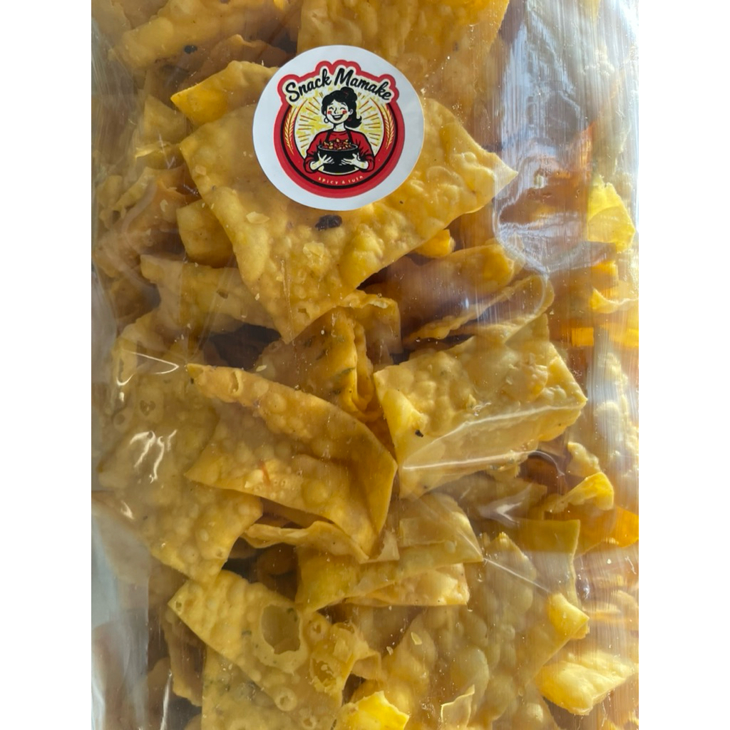 

KERIPIK PANGSIT BAWANG / Pangsit Mi ayam / Pangsit goreng Bawang / Pangsit Asin / PANGSIT GORENG BAWANG / 250 gr / 500 gr / 1000 gr / Pangsit GURIH