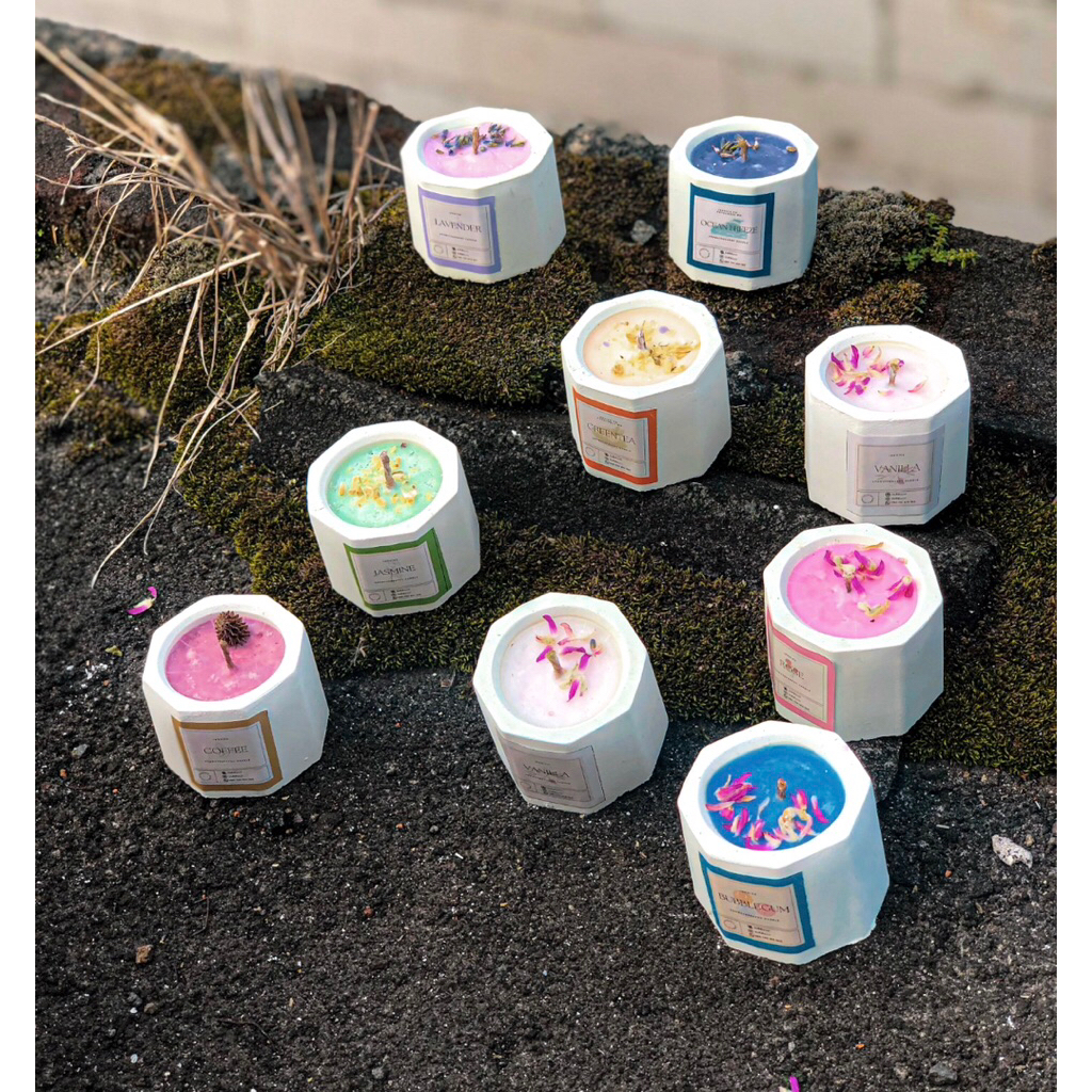 LILIN AROMATERAPI | SCENTED CANDLE POT | [BOX+LILIN]