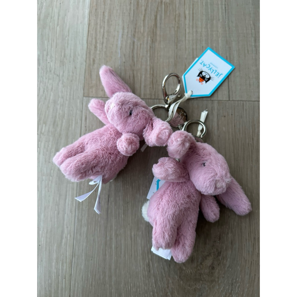 Jellycat tulip bagcharm NWT