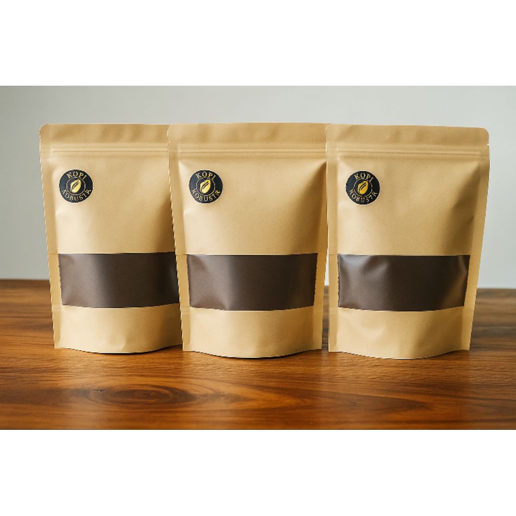 

Kopi Murni Robusta 260grr – Rasa Kuat, Aroma Nikmat!