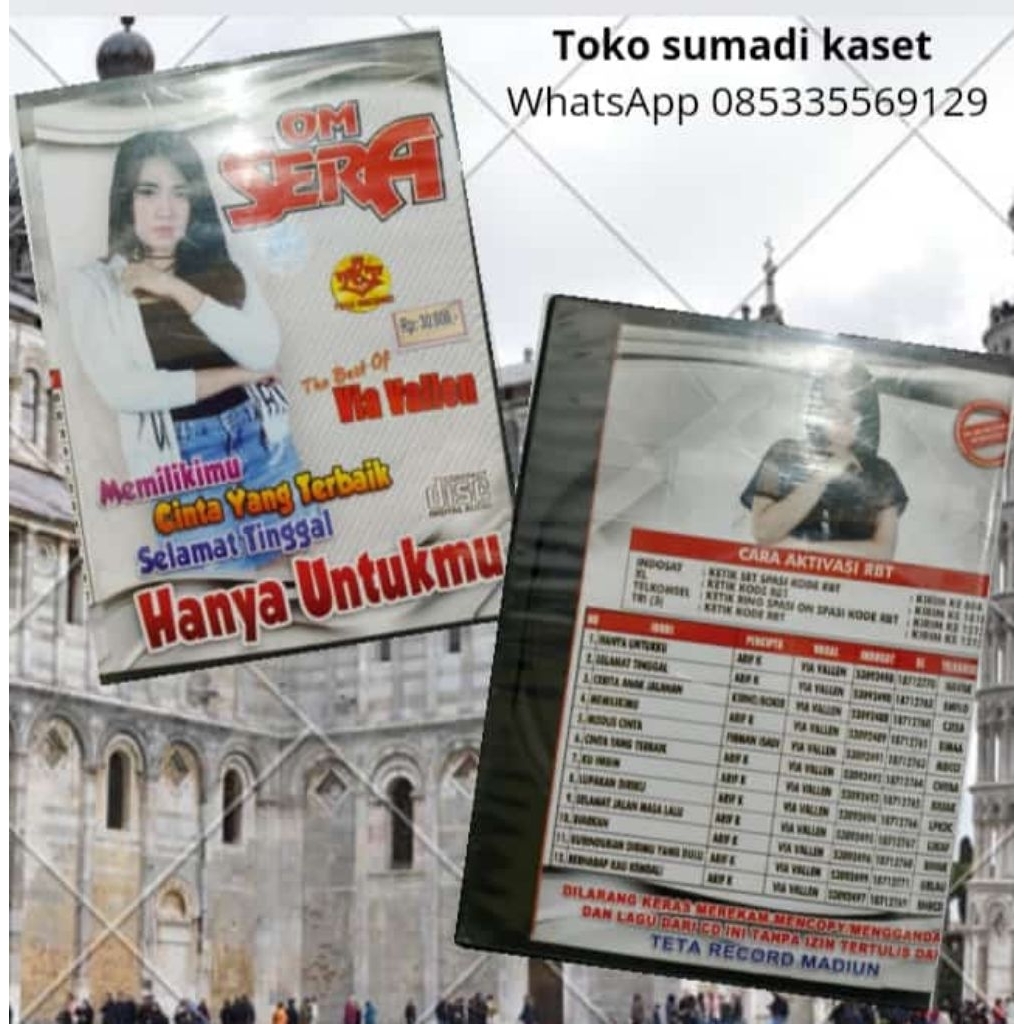 CD audio dangdut koplo via Vallen