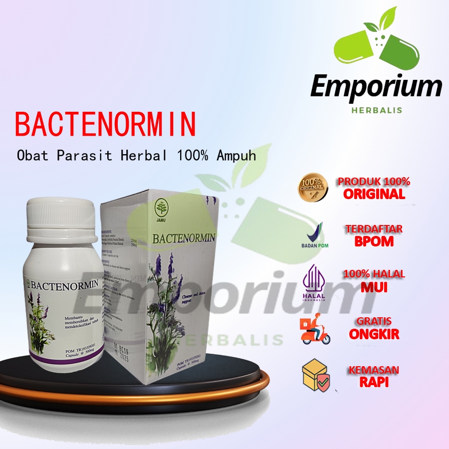 BACTENORMIN ASLI ORIGINAL OBAT PARASIT 100% AMPUH BPOM