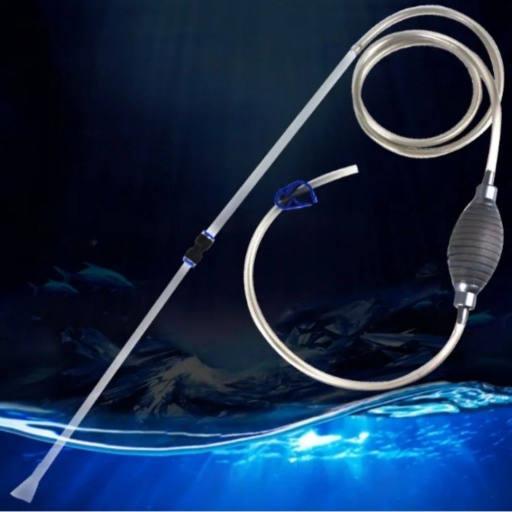 pompa siphon dasar kolam akuarium