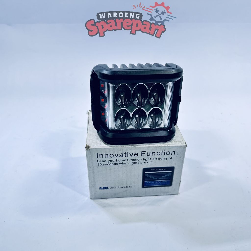 Lampu Tembak 6 Mata + Strobo