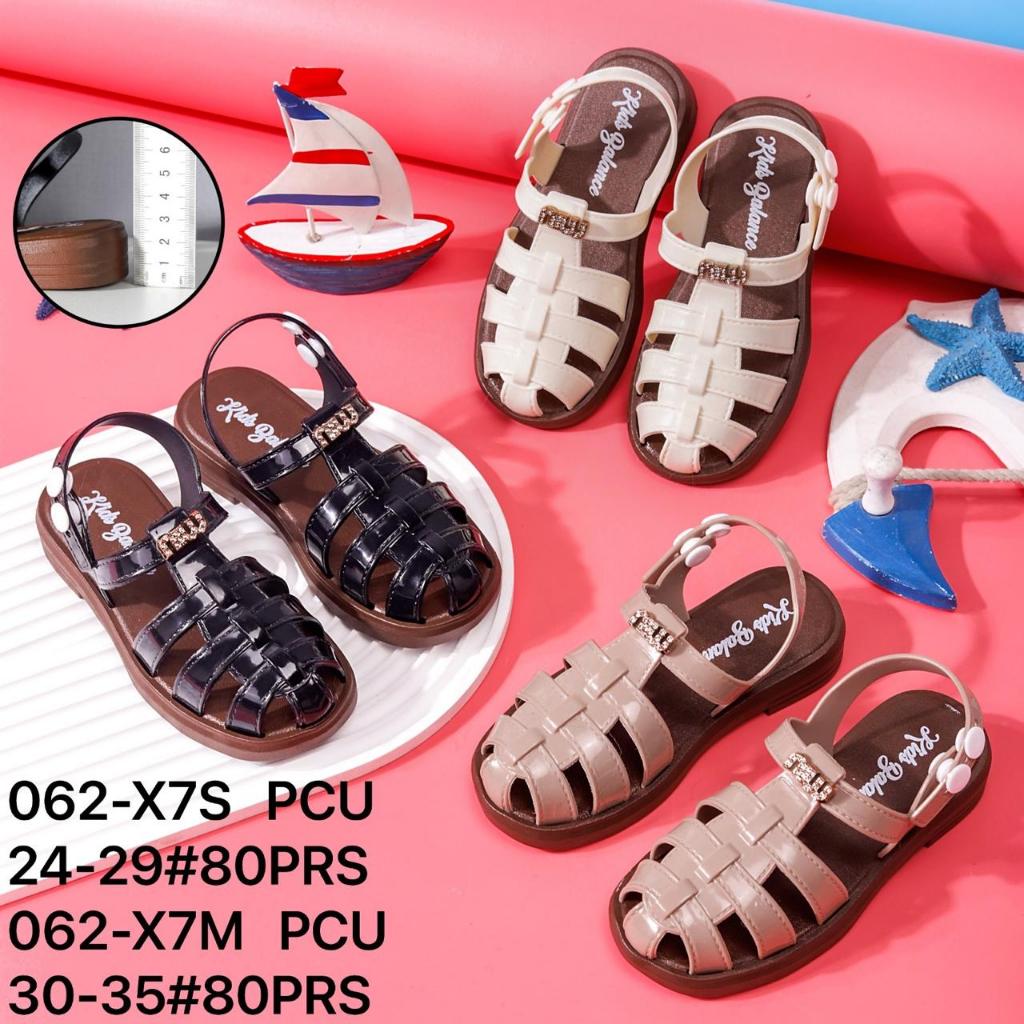 Sepatu Sandal Anak Perempuan Kekinian Lucu Kids Slip Anti Slip Premium Cantik Cool Style Model Unik