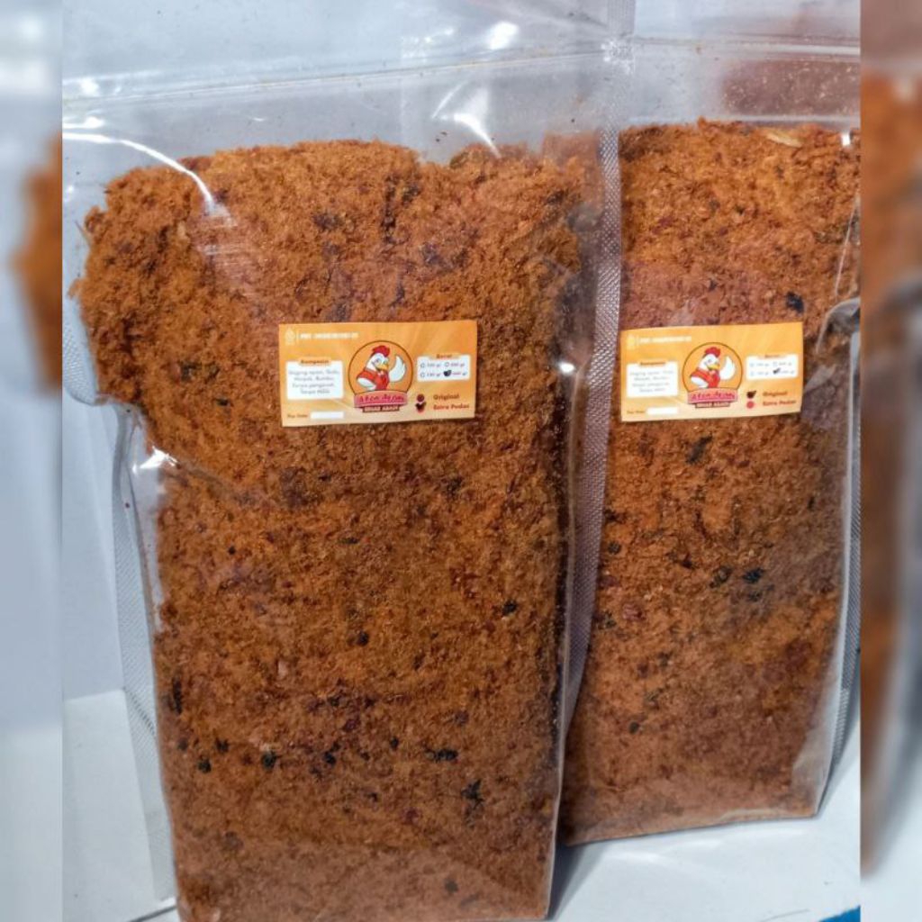 

[ABON ASLI JOGJA 1KG] ABON AYAM, SAPI & IKAN BERSINAR ABADI ASLI JOGJA