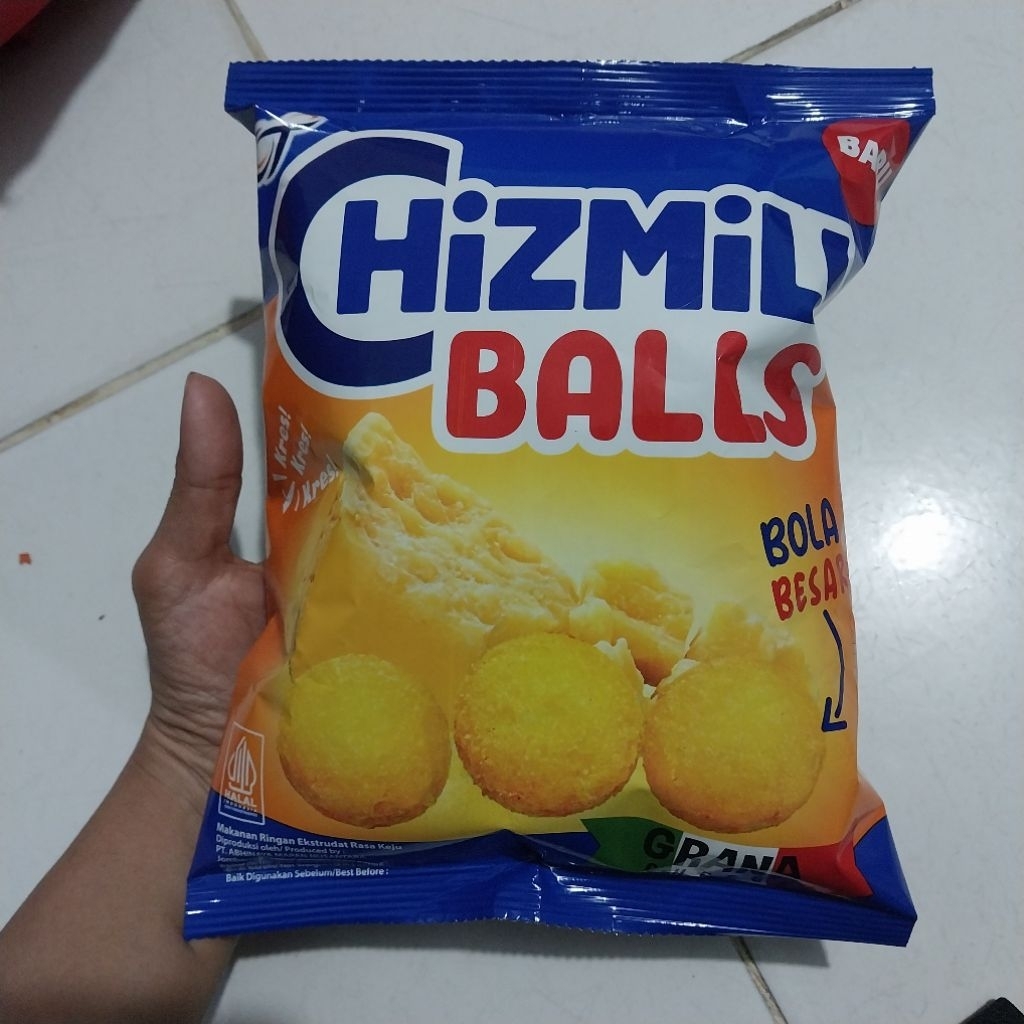 

SNACK CHIZMILL BALLS GRANA HARGA 1 PCS