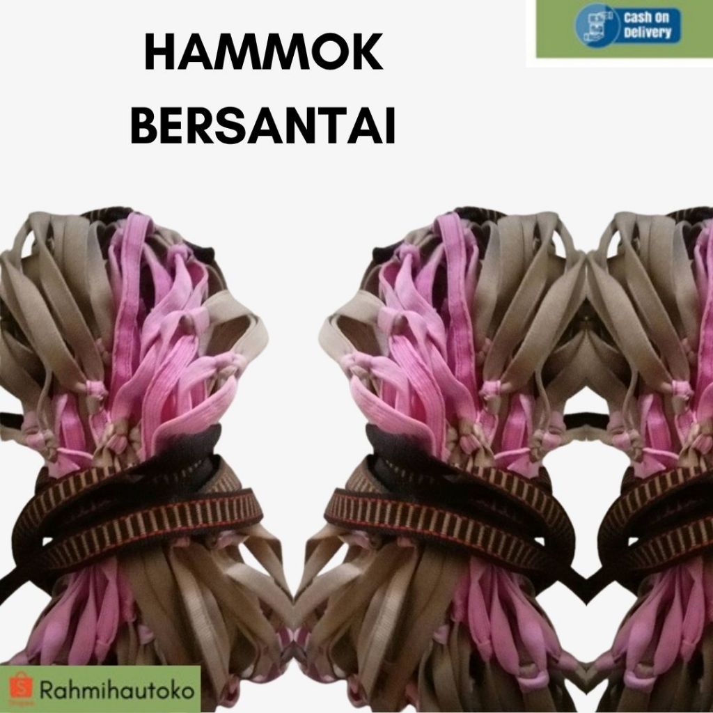 Ayunan Hammock Anak Dewasa Gantung Tali Besar Kain Tebal