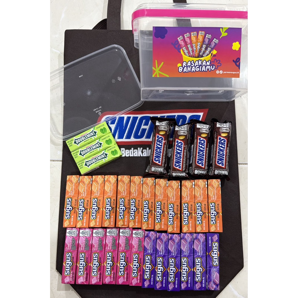 

Snickers free 24 sugus