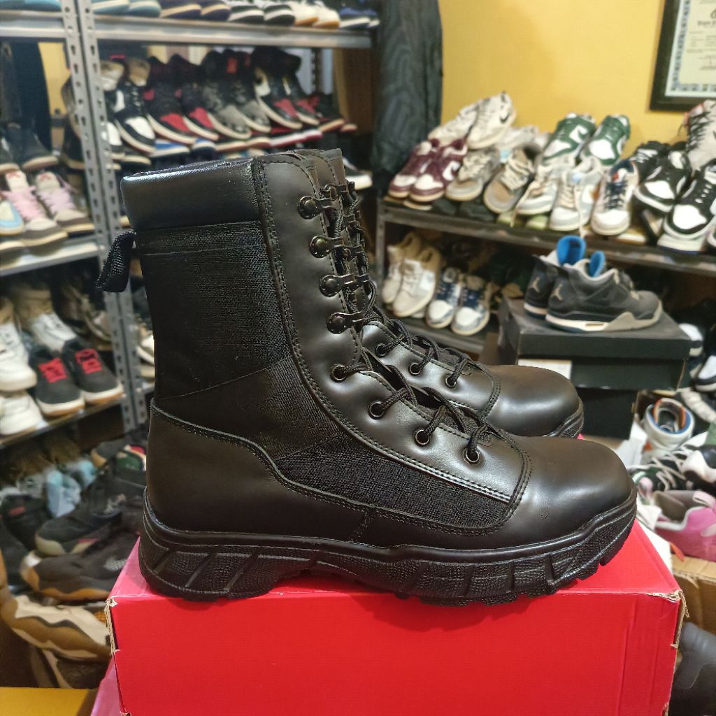 SEPATU PDL TINGGI JATAH POLRI