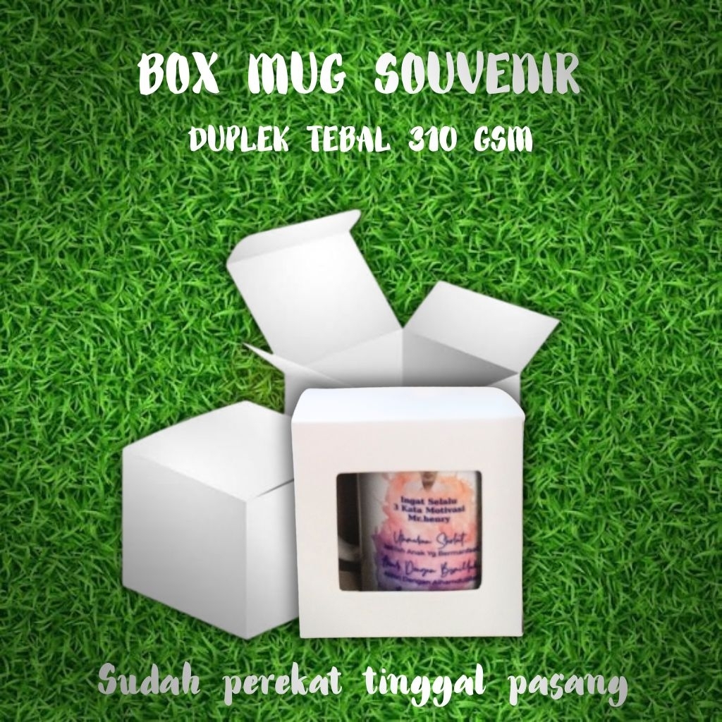 

Box Mug Souvenir/ Dus Mug Souvenir/ Box Mug Gelas/ Dus Souvenir