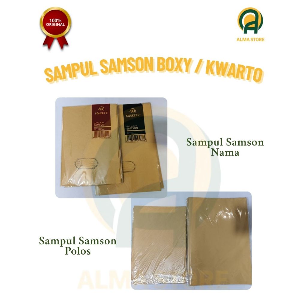 

Sampul Buku Boxy dan Kwarto Nama / Polos