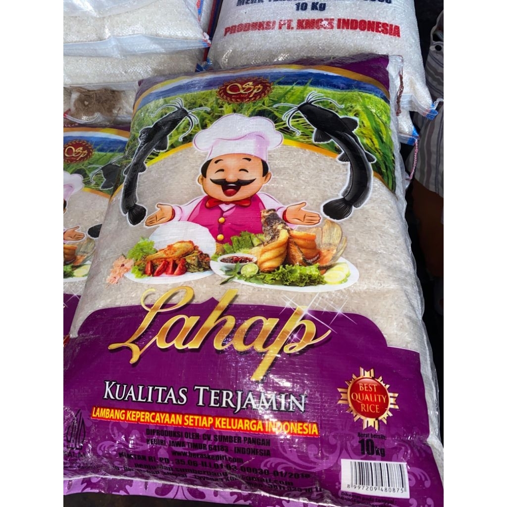 

Beras lahap lele 10 kg
