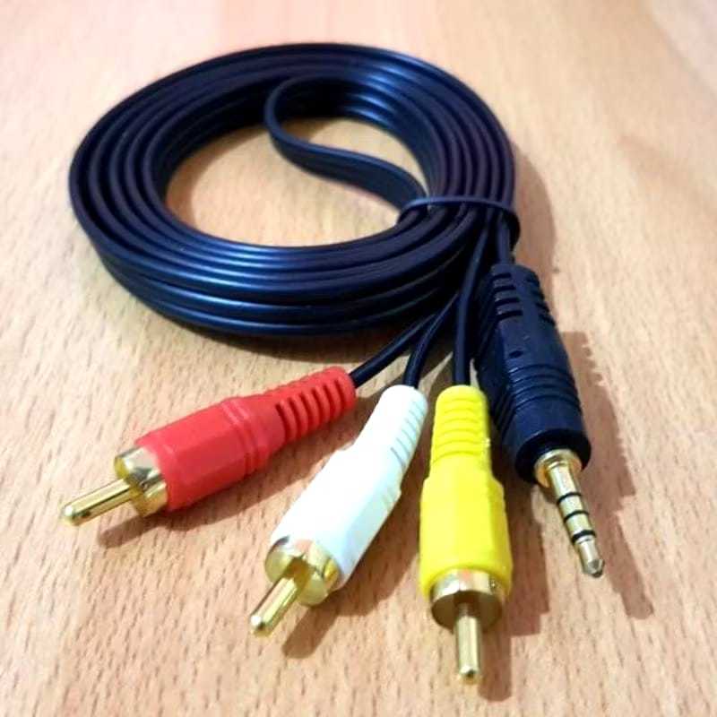 Kabel Jack Audio 3.5mm To 3 Rca / Kabel Rca To Jack 3.5mm(GBZ)