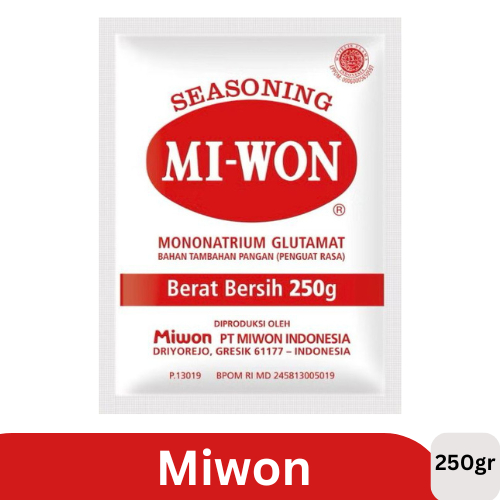 

Miwon MSG (M) 250 gr 1 Pack (10 Pcs)