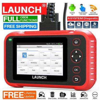 NV-INDST Launch X431 CRP123i OBD2 Scanner 4 Alat Diagnostik Sistem Alat Scanner Mobil Auto Alat Mobi